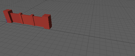 Stacking used to assemble wall parts together